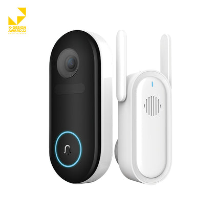 IMILAB Video Doorbell 2.5K Superior Vision WiFi 5200mAh Battery