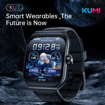 KUMI KU7 AMOLED Smart Watch